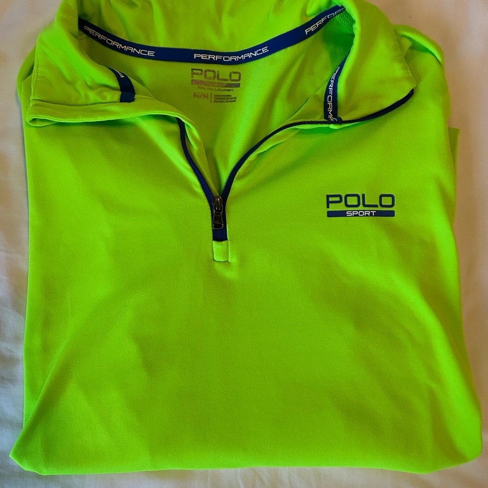 Polo by Ralph Lauren Neon Green Lightweight Jacket